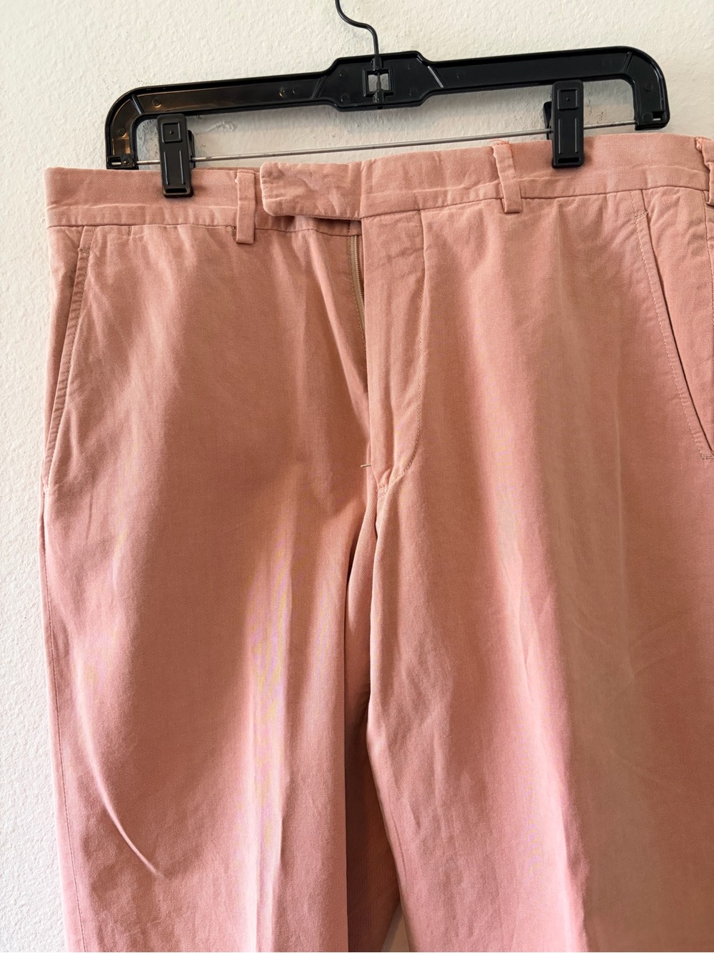 Maus & Hoffman Men's Tailored Pink Chino Pants